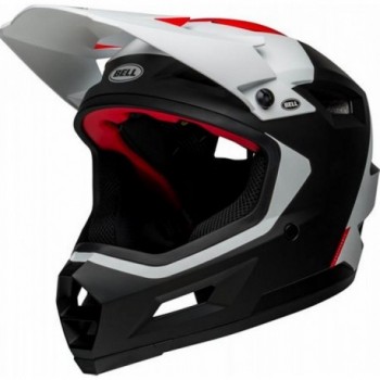 Bell Sanction 2 DLX MIPS Helm Schwarz/Weiß, Größe L (57-59 cm) - Leicht und Sicher für Park und BMX - 5