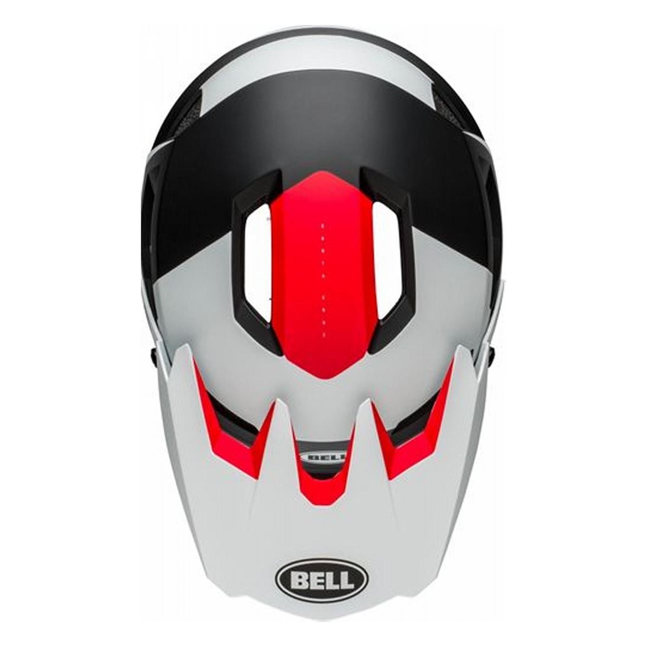 Bell Sanction 2 DLX MIPS Helm Schwarz/Weiß, Größe L (57-59 cm) - Leicht und Sicher für Park und BMX - 6