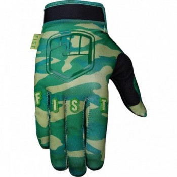 Camo Stocker XS Green-Black Boxing Gloves with Advanced Technology - 1