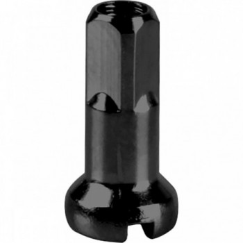 Nipplo per Raggi 12 mm in Ottone Nero, 2,3 mm (13G), Confezione da 500 Pezzi - 1 - Altro - 