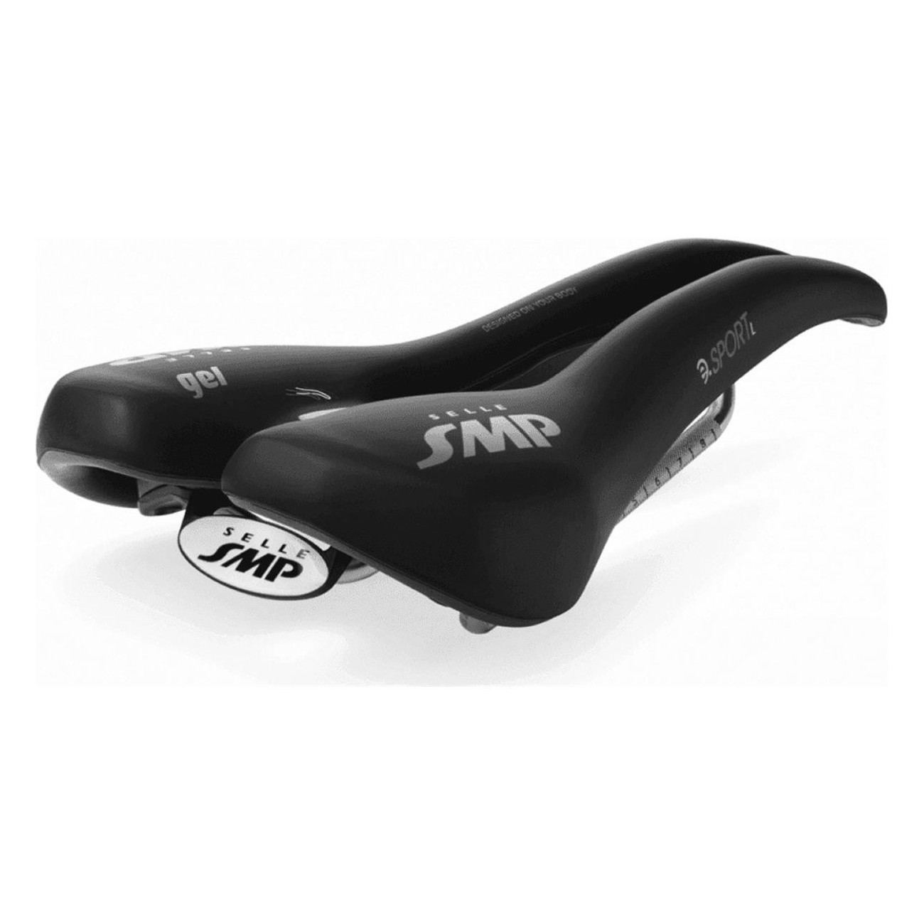 Sella E-Sport Large Gel Nero per E-Bike, MTB, Strada e Gravel - Comfort e Prestazioni 2020 - 1 - Selle - 8032568528506