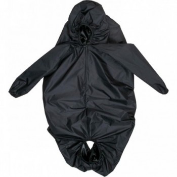 Poncho Pioggia Bambini Kid'n'Seat Nero Riflettente per Seggiolini con Maniche - 1 - Poncho pioggia - 0887539036775