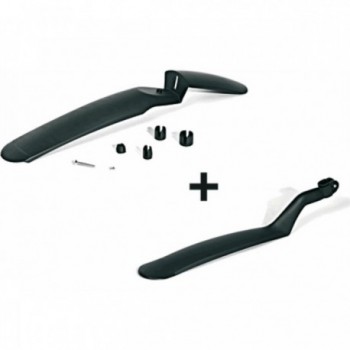 Bellelli Quick Fix Black Mudguards for 26-29 Inch Bikes - Pair - 1