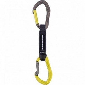 Alpha Sport Quickdraw 18cm Lime for Sport Climbing - Easy Clip & Safety - 2