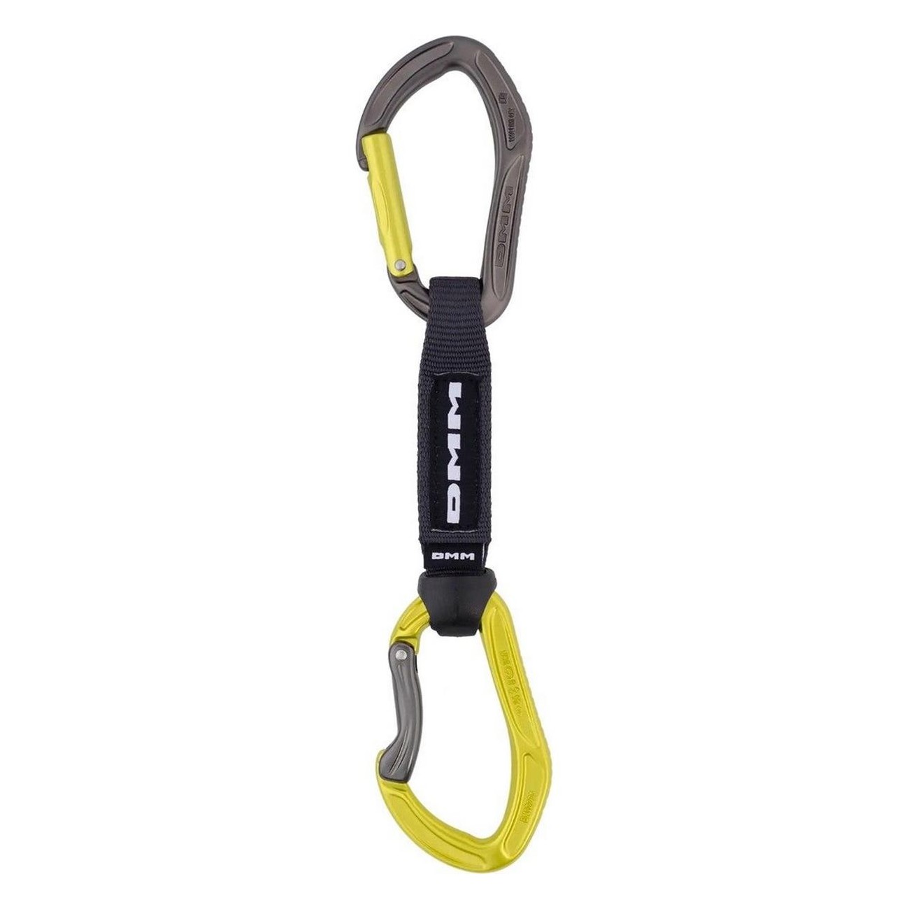 Alpha Sport Quickdraw 18cm Lime for Sport Climbing - Easy Clip & Safety - 2