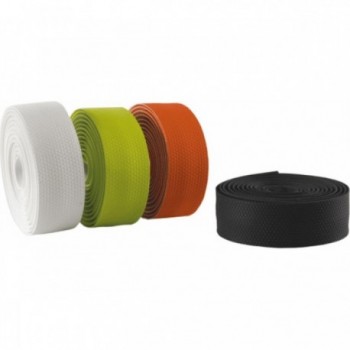 Nastro Manubrio Antiscivolo Verde - Set 2 Rotoli con Tappi e Adesivo, Larghezza 30mm, Lunghezza 1600mm, Spessore 2,5mm - 1 - Nas