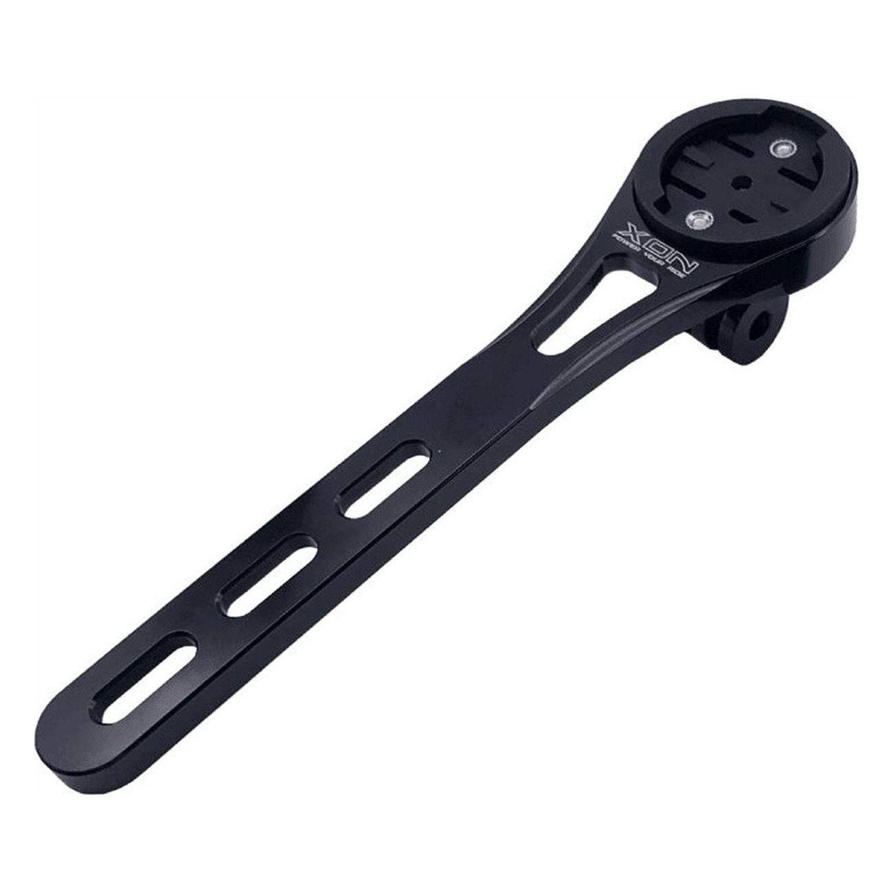 Integrated Handlebar Mount for Garmin and GoPro - CNC Aluminum, 32g - 1