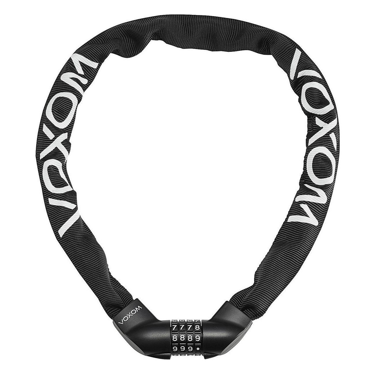 Cadenas à combinaison pour vélo Voxom 6mm x 900mm - Sécurité et protection - 1