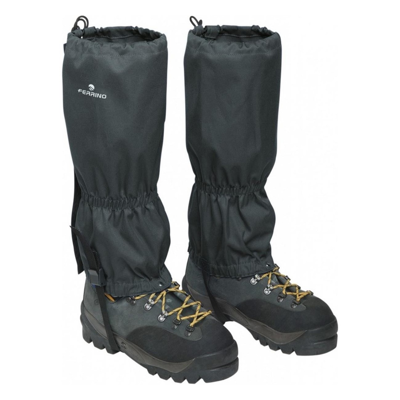 Gaiters Stelvio Noir Taille Unique pour Trekking 220g - 1