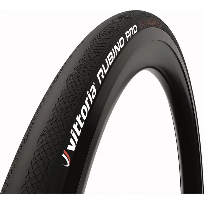 Cubierta Plegable 700x28 Rubino Pro Negra TLR Graphene 2.0 para Ciclismo - 1