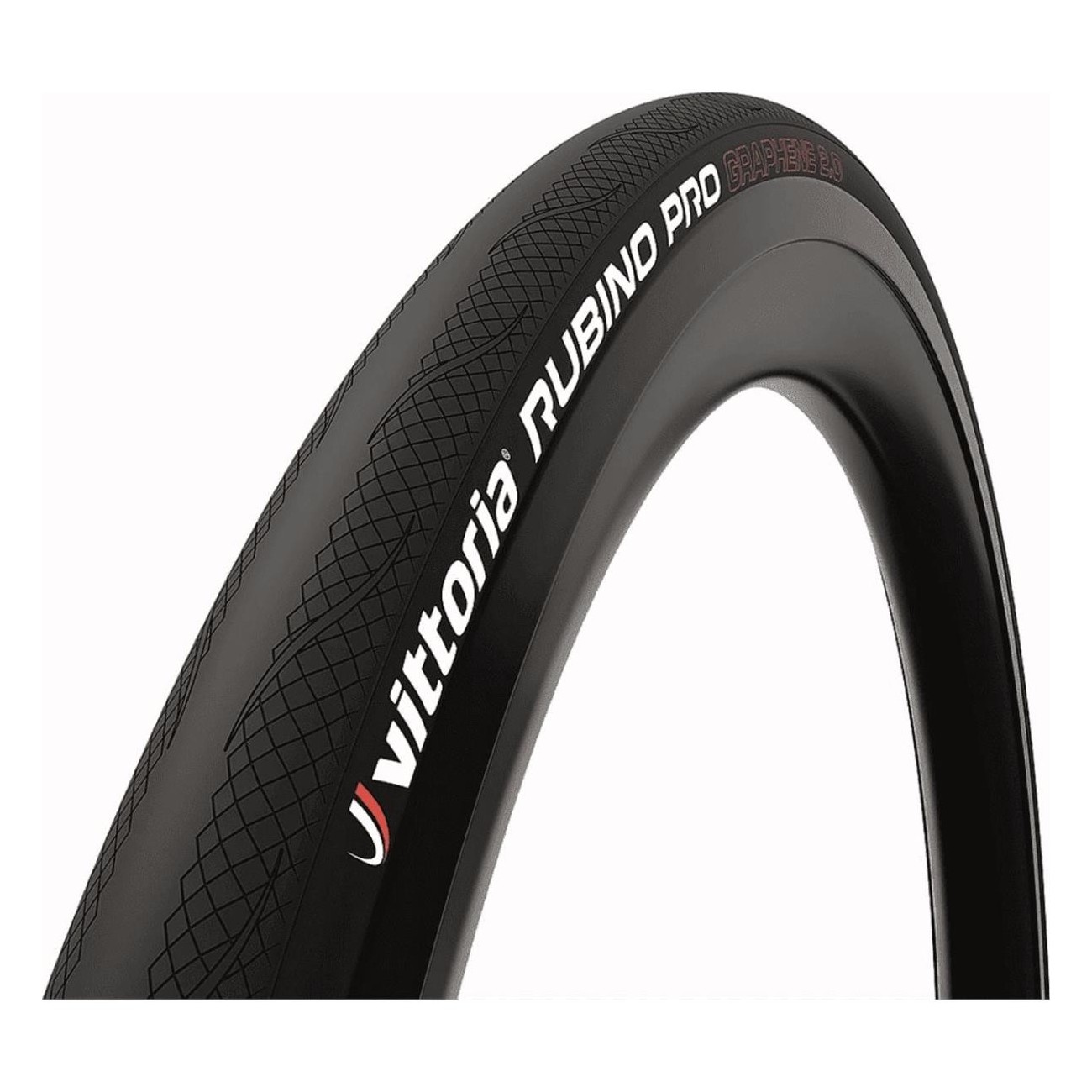 Cubierta Plegable 700x28 Rubino Pro Negra TLR Graphene 2.0 para Ciclismo - 1