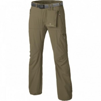 Pantalones de Trekking Hombre Hervey Verde Oscuro Talla 54 Elásticos - 1