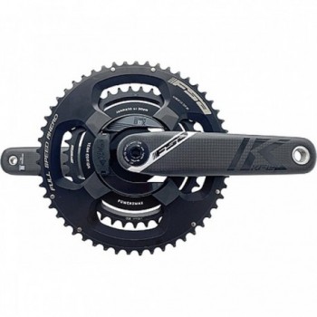 FSA Powerbox K-Force Team Edition Carbon Power Meter Crankset 2x 52D x 36D 172.5mm Black - 1