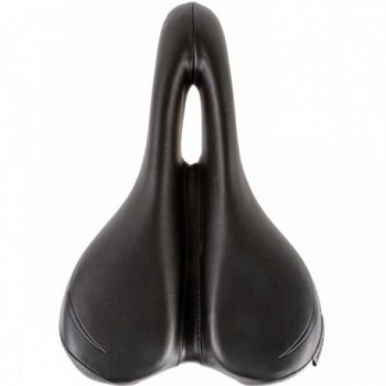 VELO PLUSH Flex DC L Women's Saddle with Deep V-Cut, 368g, No Clamp - 3