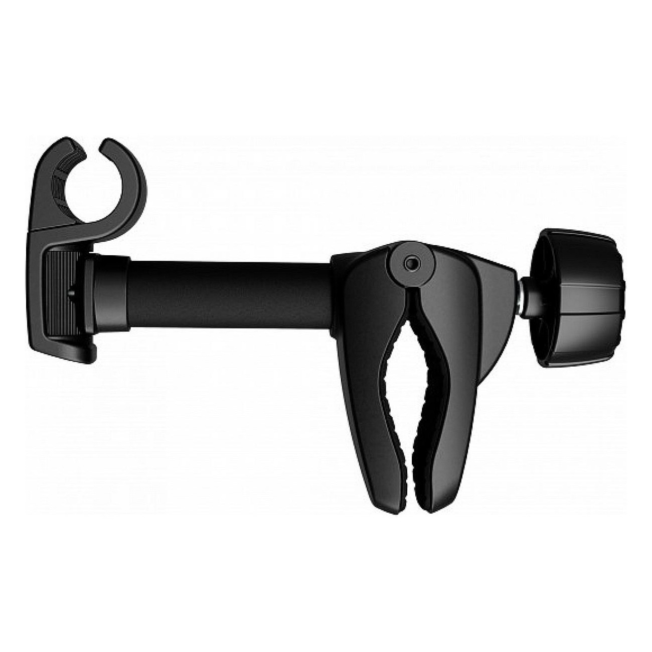 Medium Black 3D Arm for Bike Rack - Versatile Accessory Compatible with Various Models - 1