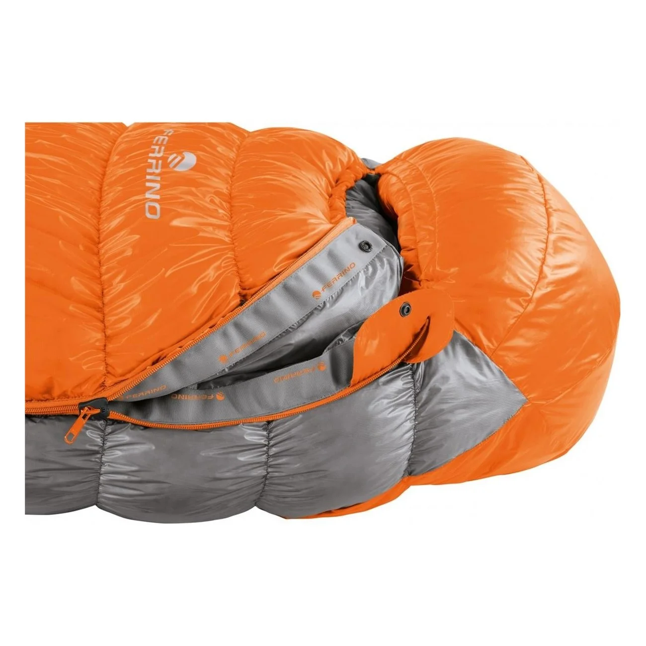 Sac de couchage HL Revolution 1200 RDS Orange Nylon Ripstop 1950g - 5