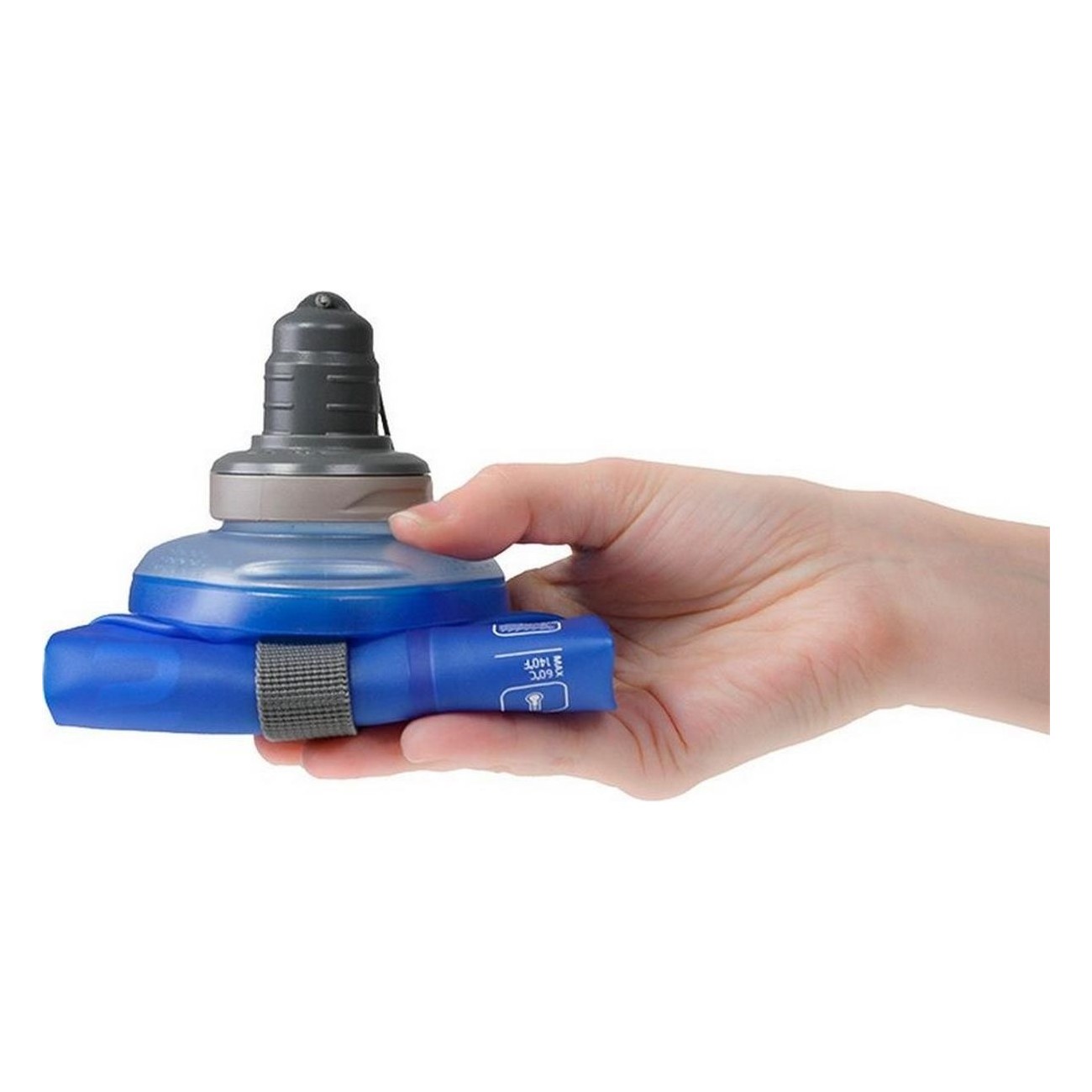 Bouteille Pliable Légère Nomadic 1L avec Valve Helix Bite - Ultra Légère et Compacte - 3