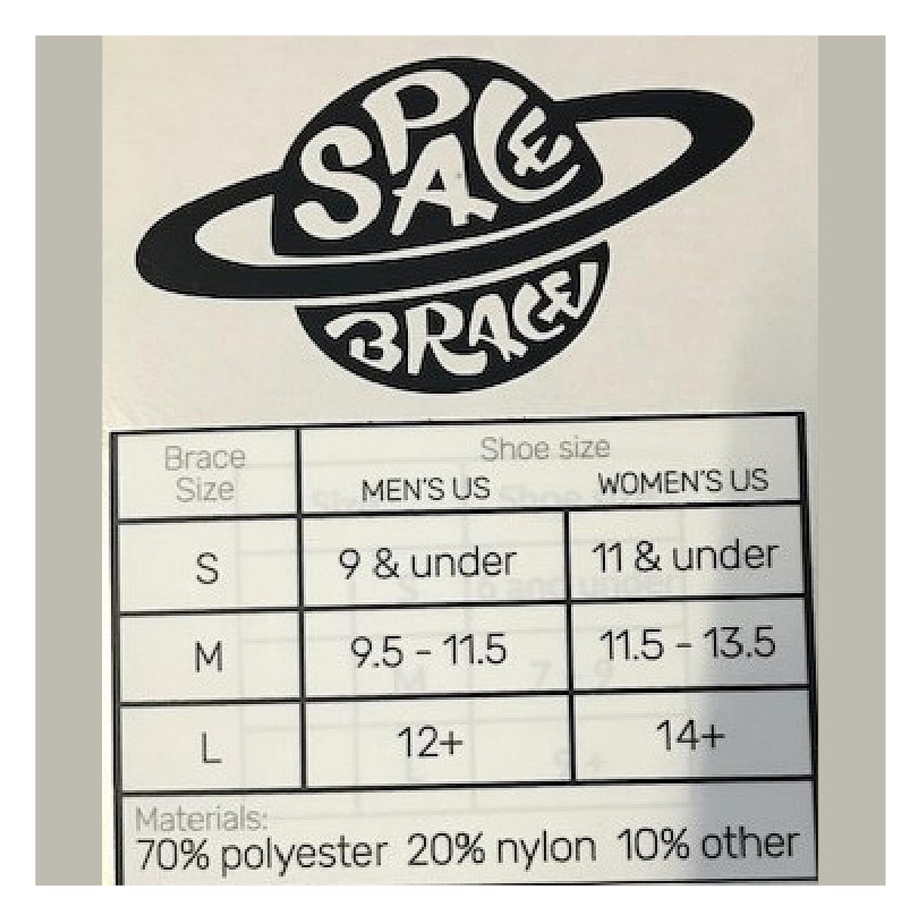 Space Brace Knöchelstützen Schwarz - Größe L (Paar) für Unterstützung und Schutz - 6