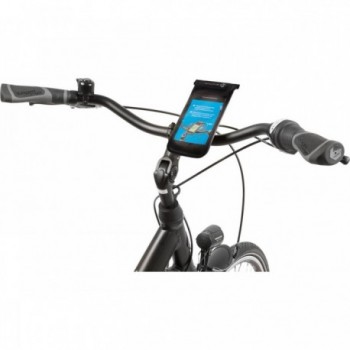 Custodia Impermeabile per Smartphone M-Wave Black Bay per Manubrio Bici, Supporto Regolabile e Materiale Resistente - 3 - Borse 