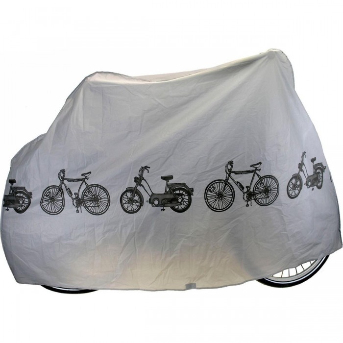 Garage per Biciclette Ventura 200x110 cm in PEVA Argento - Protezione Universale per Bici, Scooter e Moto - 1 - Altro - 40154937