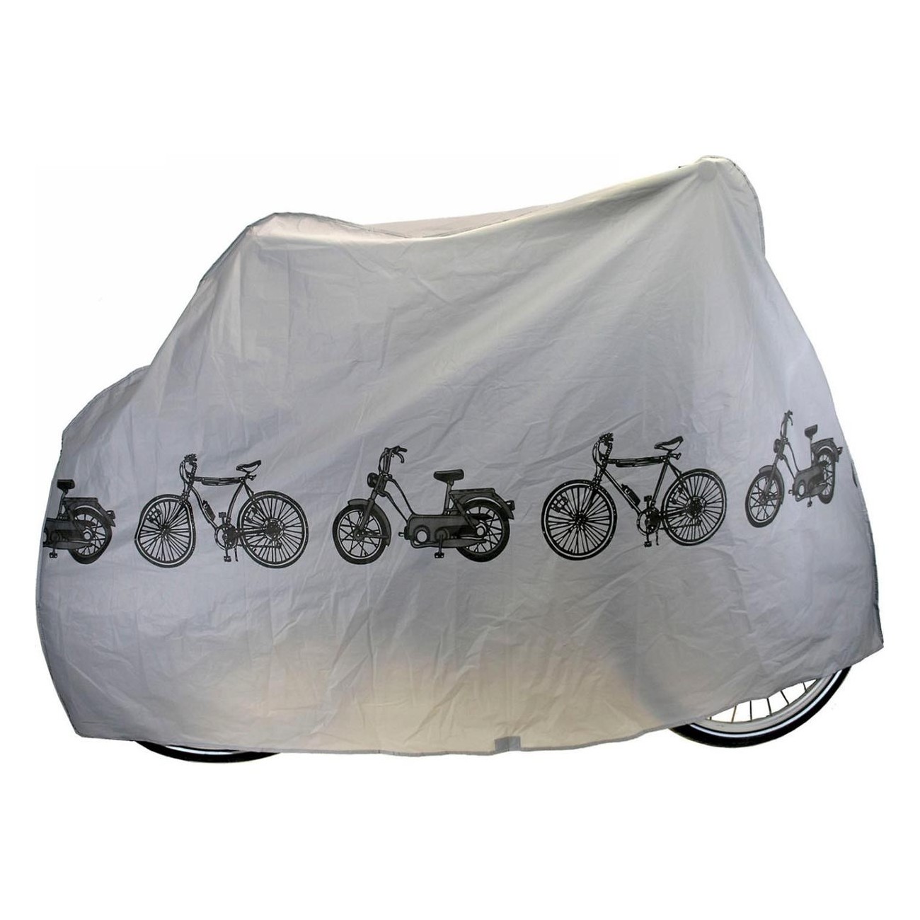 Fahrradgarage Ventura 200x110 cm aus PEVA Silber - Universeller Schutz für Bikes, Scooter und Motorräder - 1