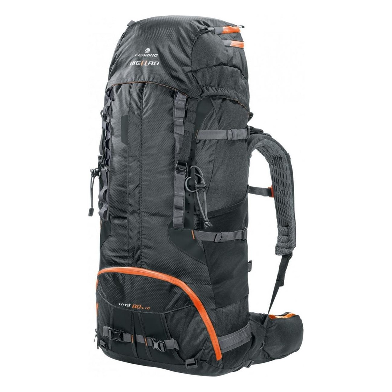 Mochila XMT 80+10L Negra para Expediciones y Senderismo - 1