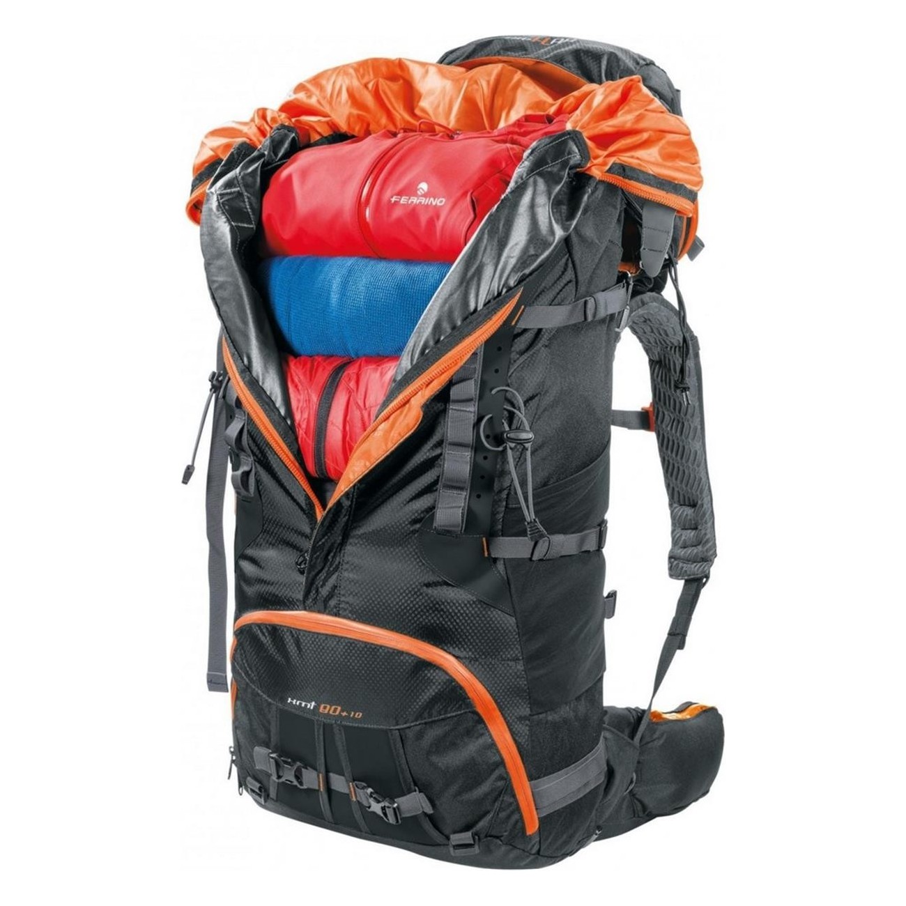 Mochila XMT 80+10L Negra para Expediciones y Senderismo - 4