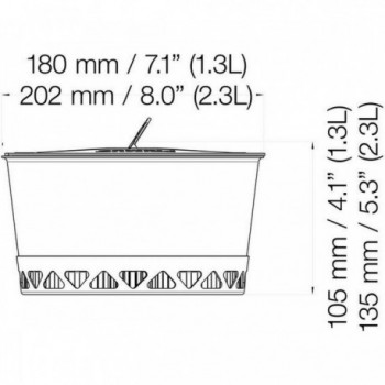 Sistema de Cocina PrimeTech 2.3L: Eficiente para Camping - 7