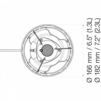 Sistema de Cocina PrimeTech 2.3L: Eficiente para Camping - 8