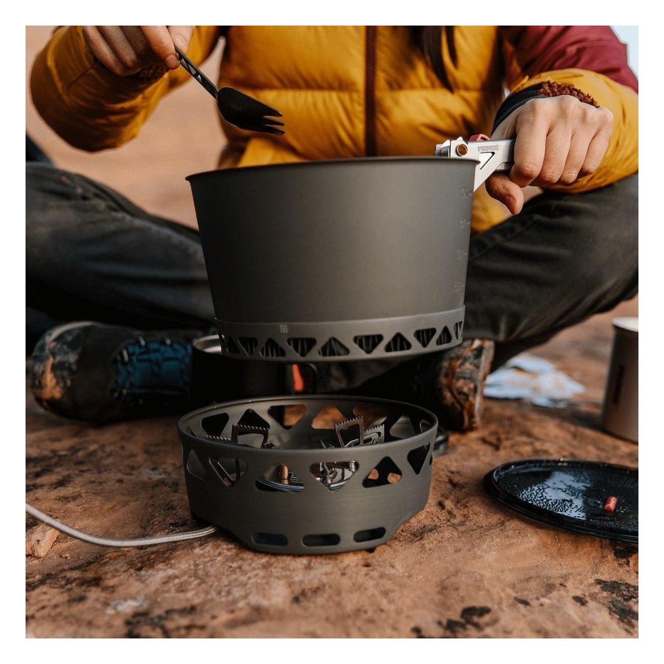 PrimeTech Stove System 2.3L: Effizientes Kochsystem für Camping - 12