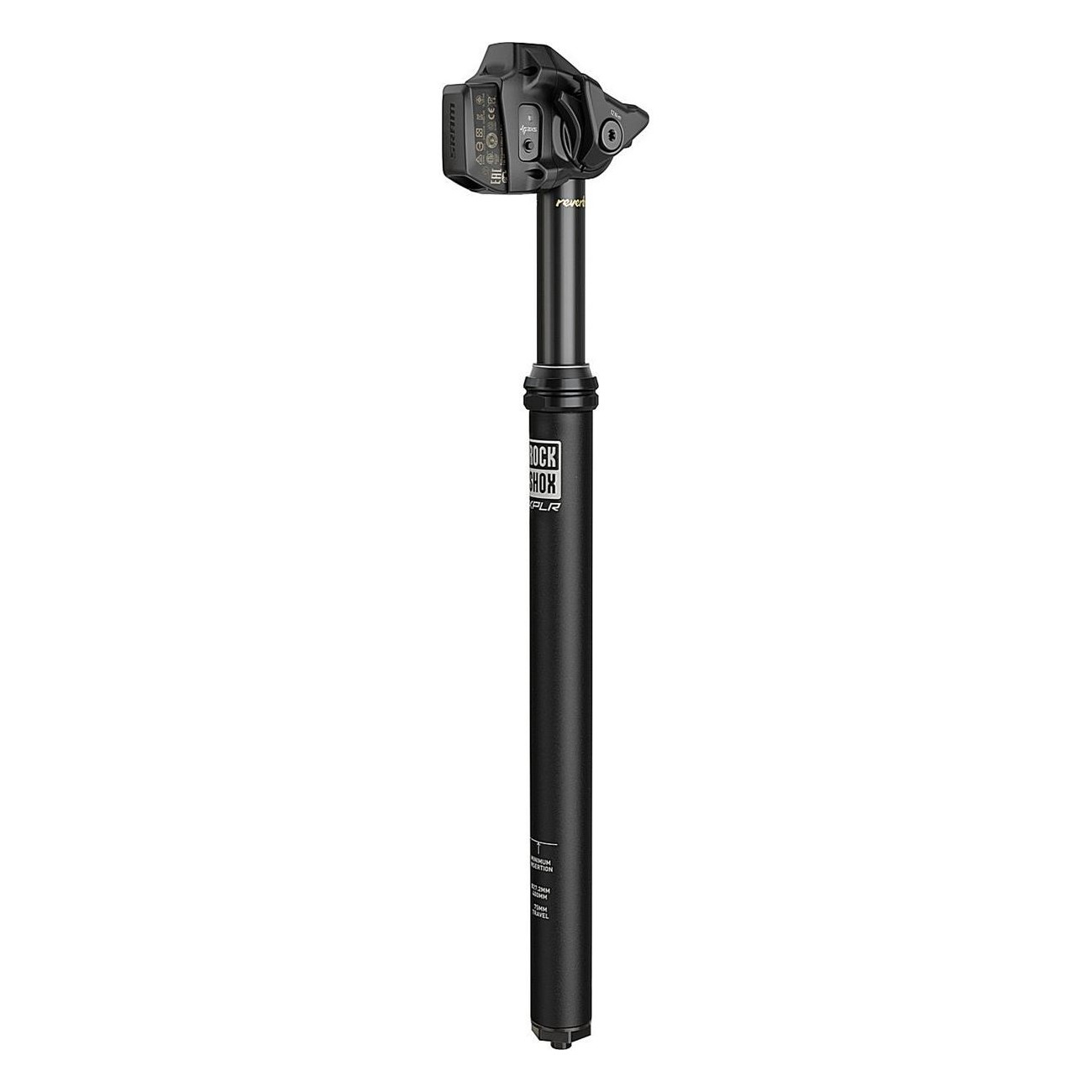 RockShox Reverb XPLR AXS Dropper Post 27.2mm, 350mm, 50mm Travel, Battery Included - 2