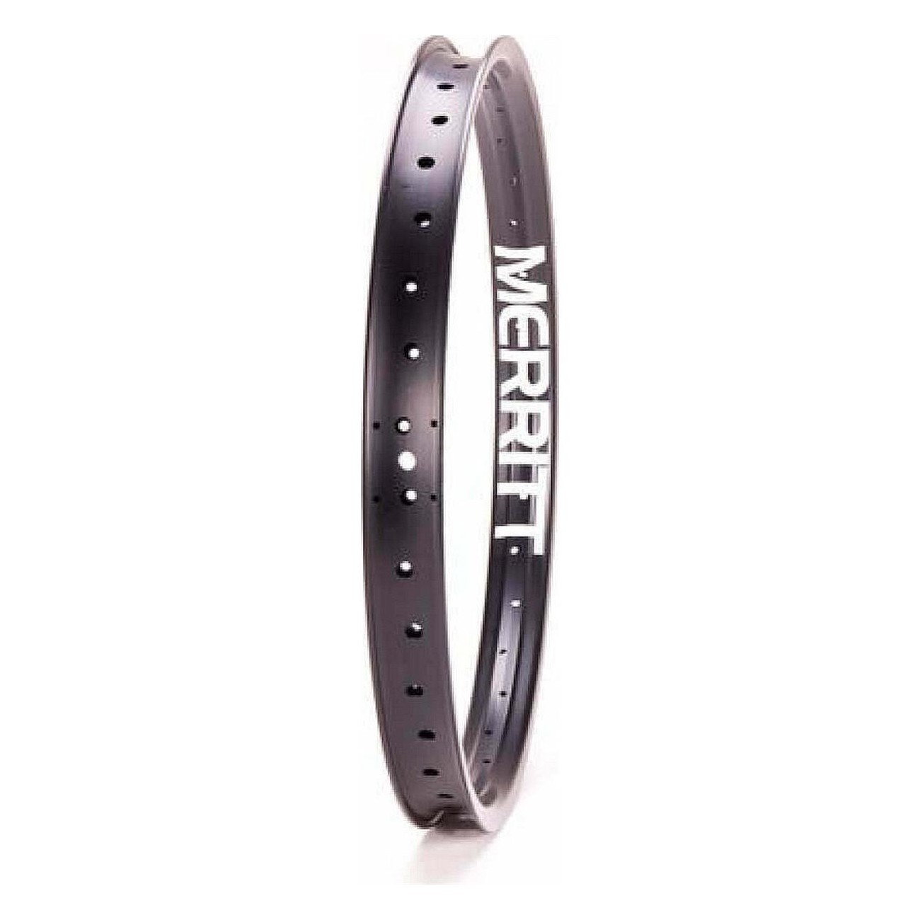 Merritt Siege 6066-T6 36H Black Lightweight Aluminum Rim for Bicycles - 1