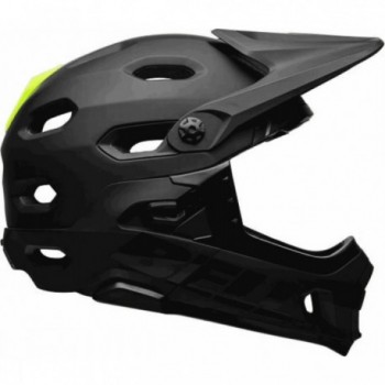 Casco Integral Super DH Negro/Amarillo con Tecnología MIPS, Talla 55-59 cm - 1