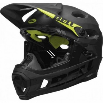 Full Face Super DH Helmet Black/Yellow with MIPS Technology, Size 55-59 cm - 3