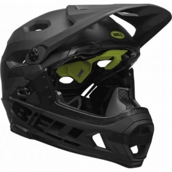 Full Face Super DH Helmet Black/Yellow with MIPS Technology, Size 55-59 cm - 4