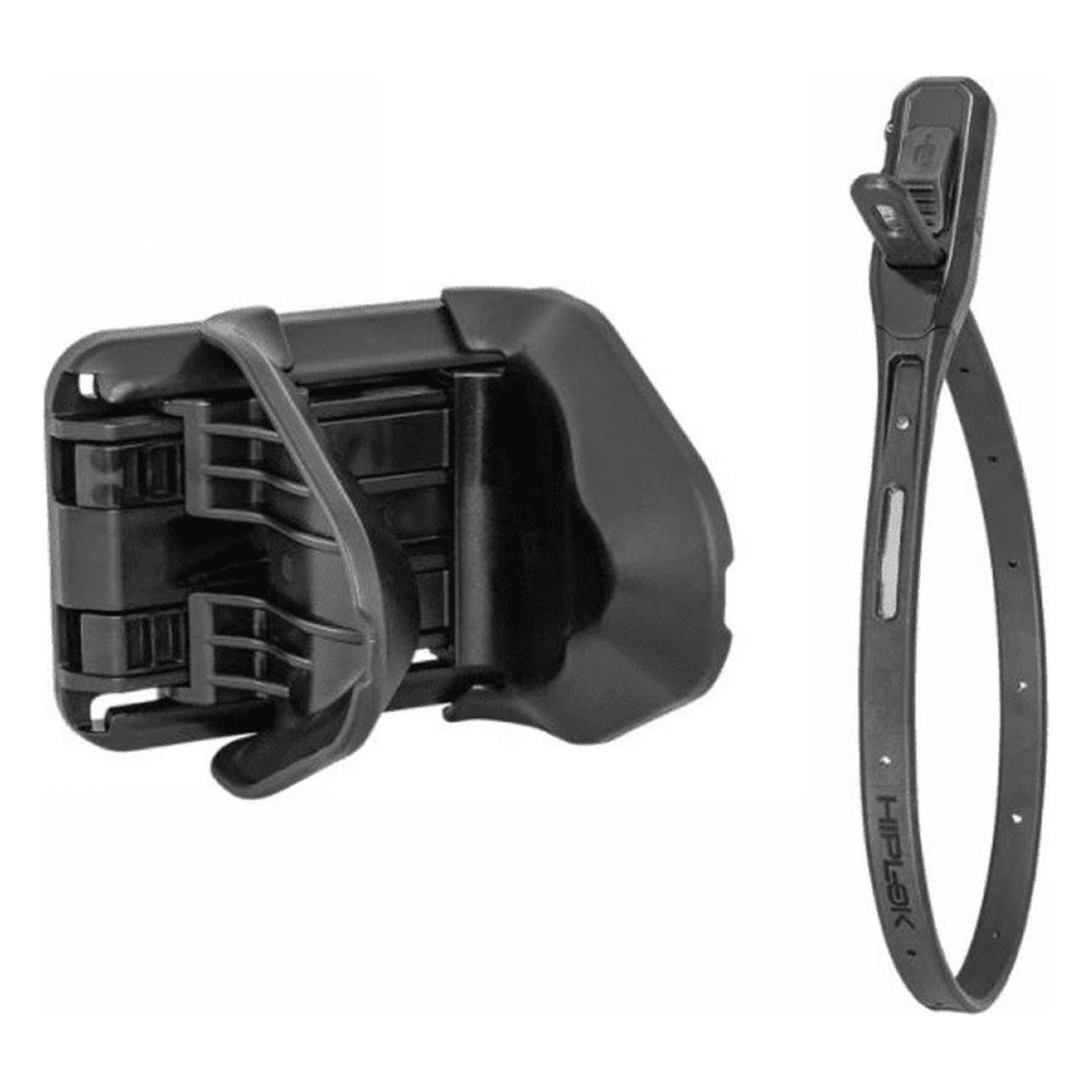 Hiplok Jaw Wall Bike Mount with Z LOK Combo Lock Black, Adjustable 20-75mm - 1