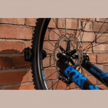 Support de vélo mural Hiplok Jaw avec cadenas Z LOK Combo noir, réglable 20-75mm - 2