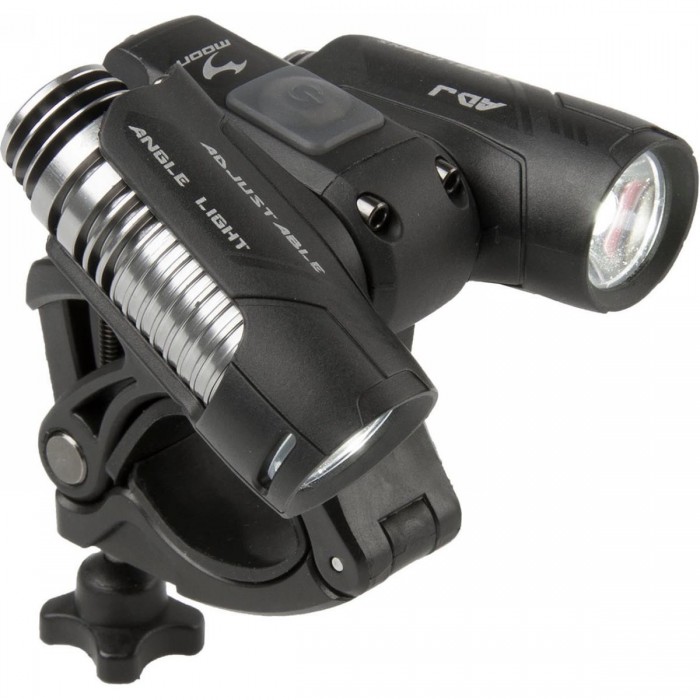 Luna 1300 Lumen Cree LED Headlamp with 7 Functions and Handlebar Mount - 1