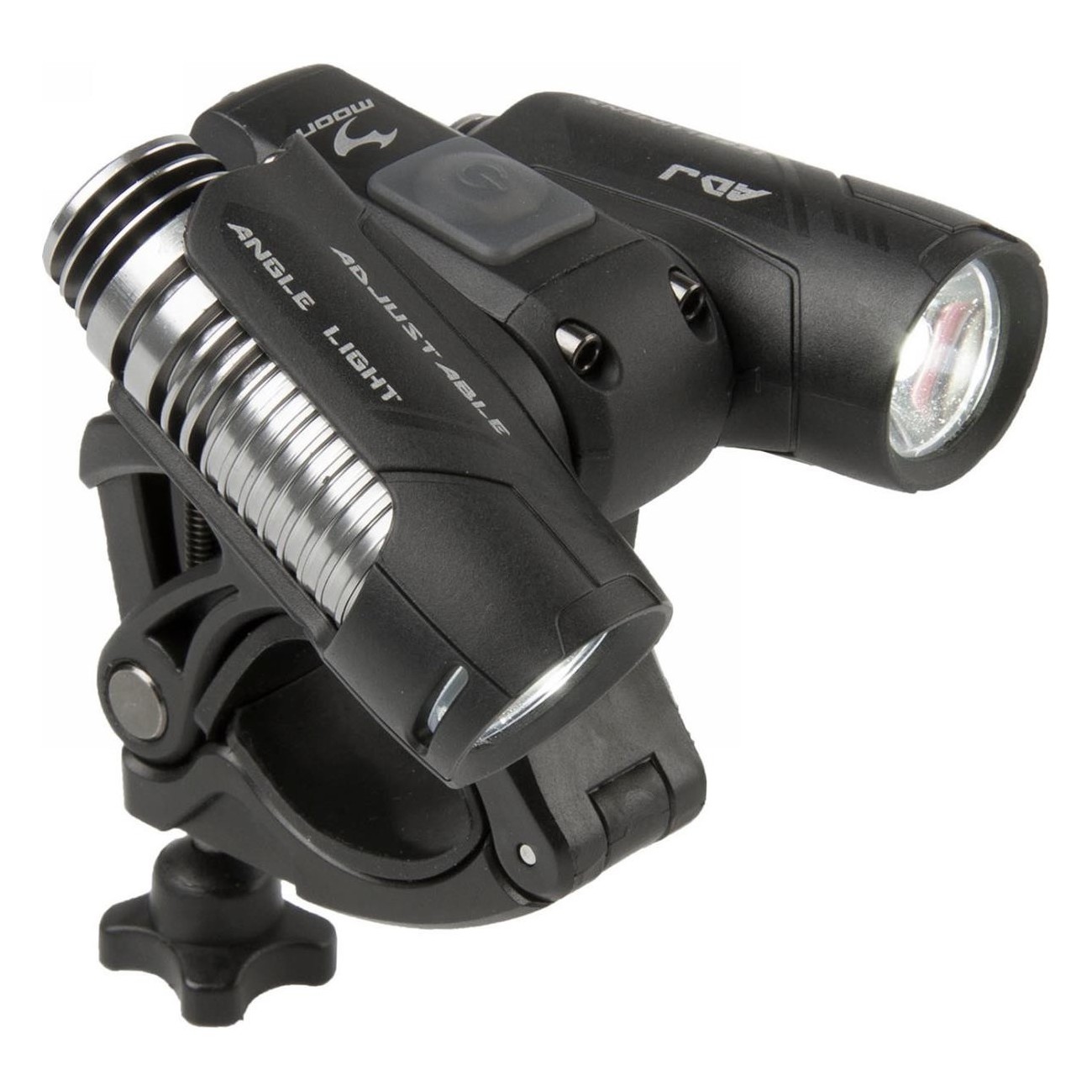 Luna 1300 Lumen LED Cree Stirnlampe mit 7 Funktionen und Lenkerhalterung - 1