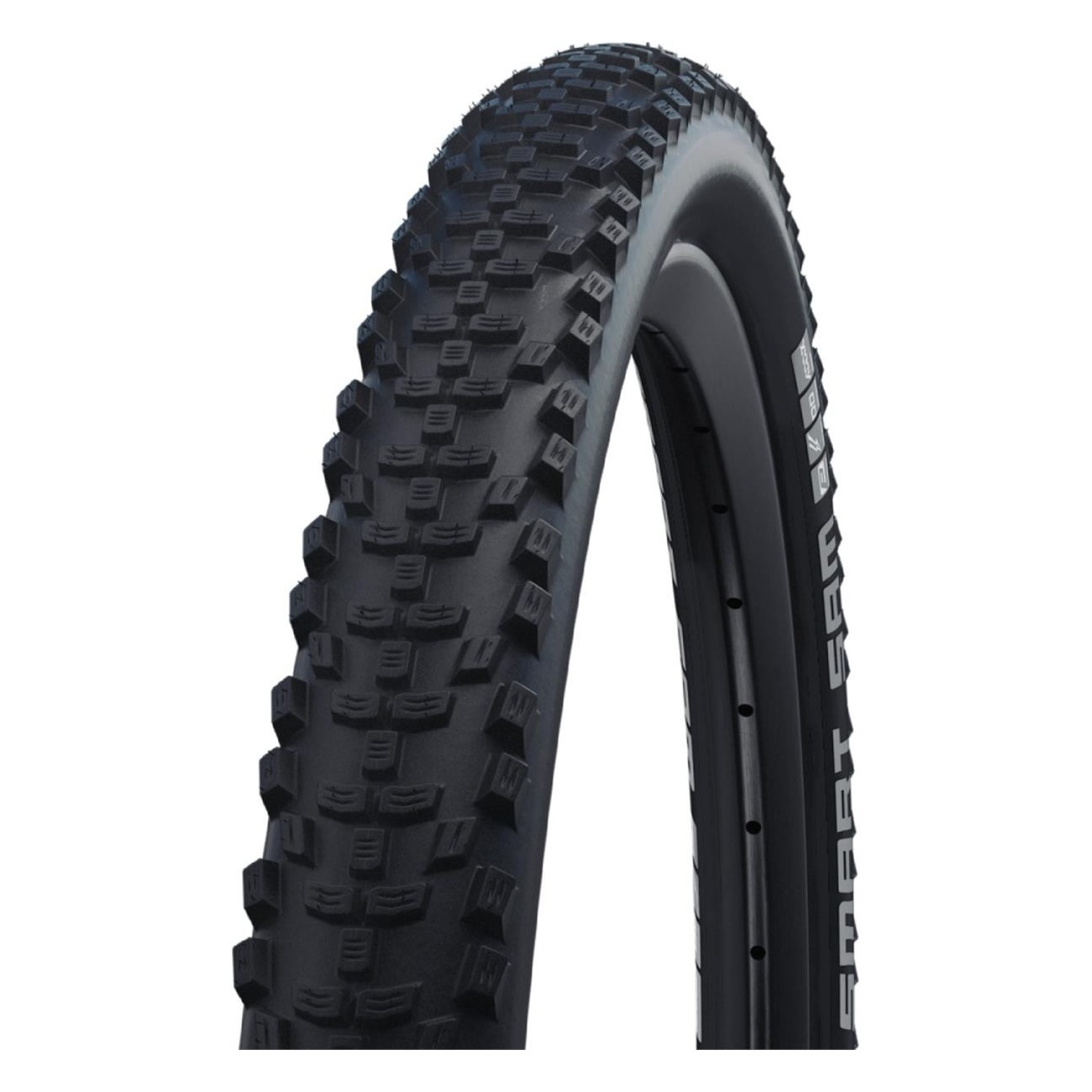 Smart Sam Tire 29x2.25 HS624 Rigid Black for E-MTB, Road and Off-Road Performance - 1