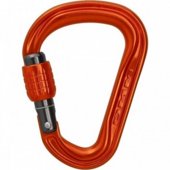 Orange Screw Lock Carabiner - Lightweight 56g, Safe and Compact - 1