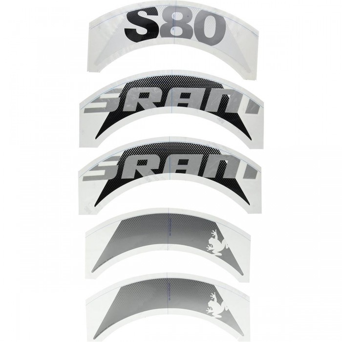 Gray Sticker Kit for Single Wheel ACC S80 - Customize Your Wheel - 1