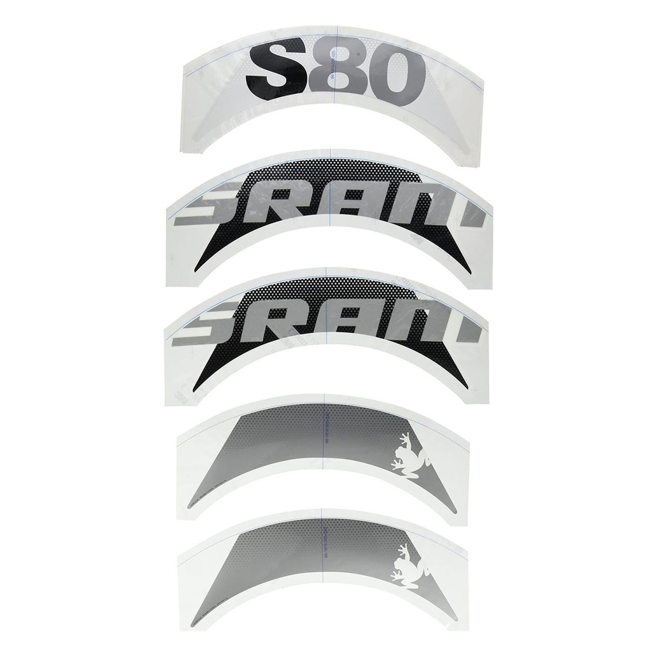 Gray Sticker Kit for Single Wheel ACC S80 - Customize Your Wheel - 1