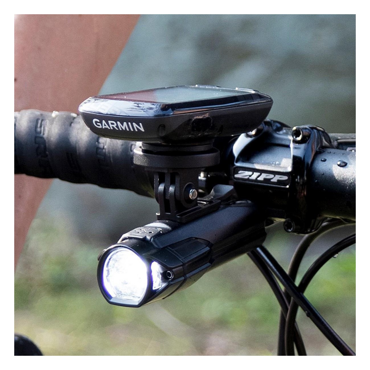 D-LIGHT I-904 Handlebar Mount Compatible with Garmin, GoPro and Lights - 4