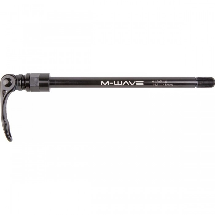 M-Wave Stalwart Universal Thru Axle M12x171 mm Black for Standard and Boost Hubs - 1