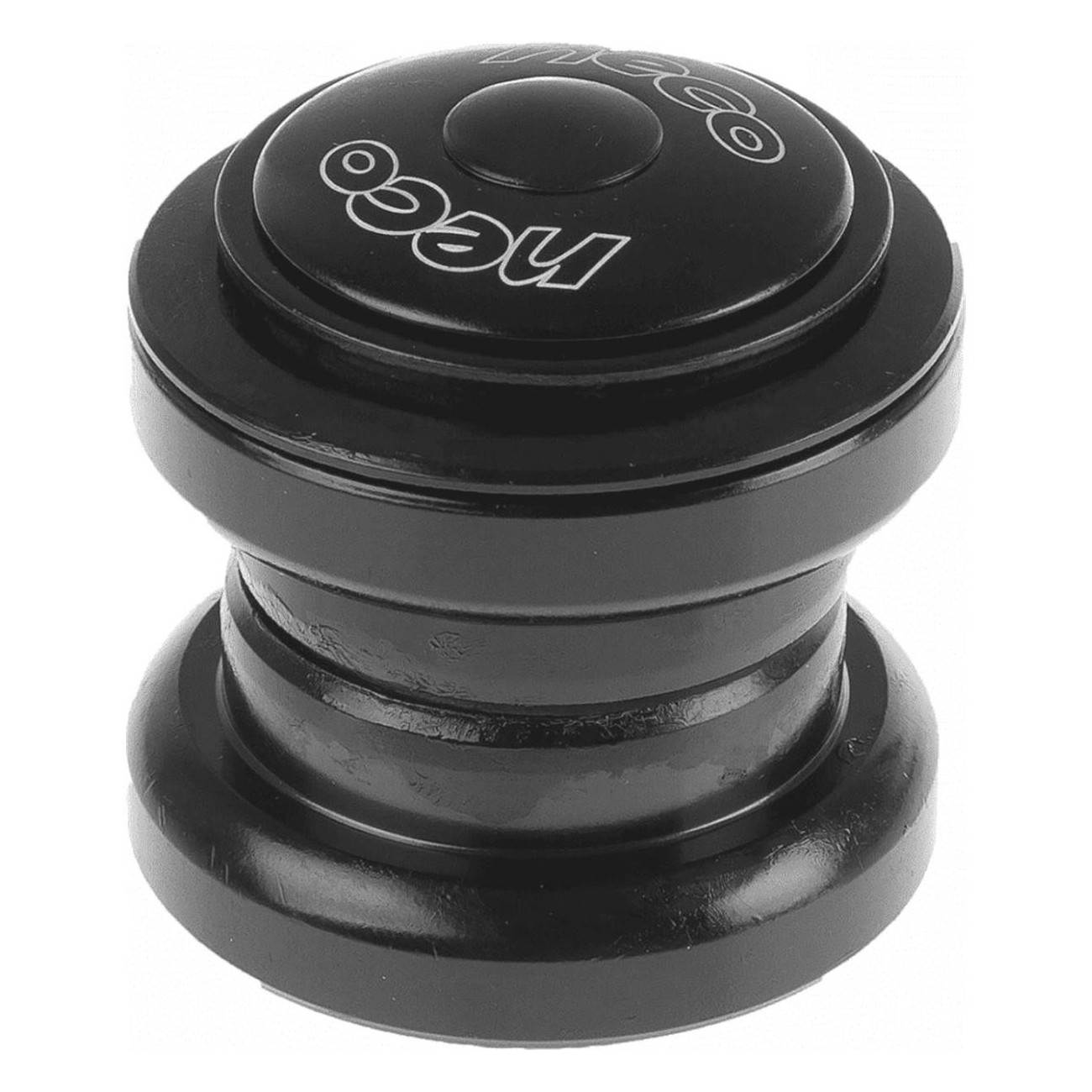 Série de Direction Neco 1' Ahead Set Noir en Acier à Billes 25,4 mm pour Vélo - 1