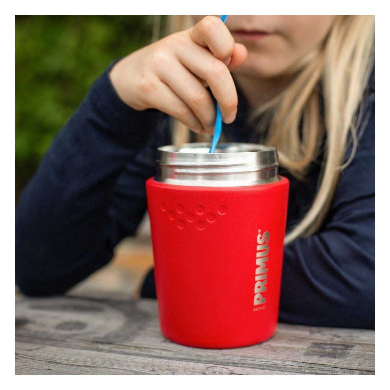 Thermos für das Mittagessen TrailBreak 0.4L Schwarz - Hält Speisen Warm oder Kalt - 6