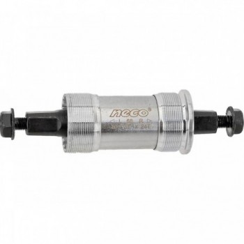 Movimento Centrale Compatto NECO in Acciaio per Shimano 127,5 mm BSA JIS - 1 - Movimento centrale e calotte - 4015493359098