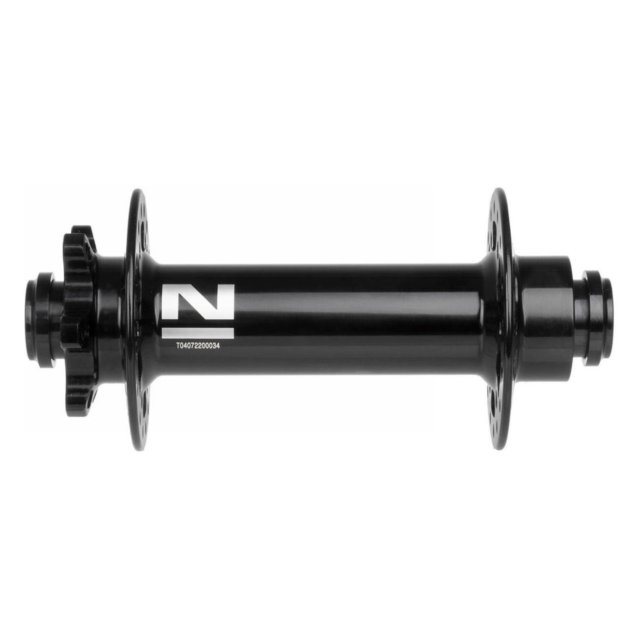 Buje delantero Novatec negro 32 agujeros para freno de disco fatbike 15x150 mm - 1