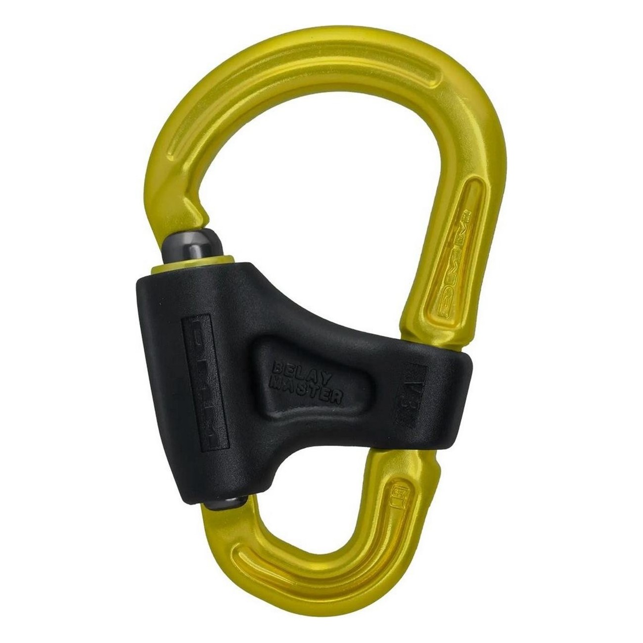 Belay Master Lime 93g Carabiner with Safety Lock for Climbing - 1